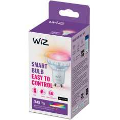 WiZ WiFi pametna LED žarulja GU10 50W 345lm Boja + Toplo & hladno bijela 1 pakiranje