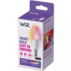 WiZ WiFi pametna LED E14 kruna 40W 470lm boja
