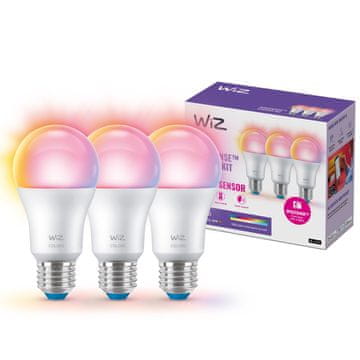 WiZ WiFi Smart LED E27 60W Boja + Toplo & hladno bijela, 3 komada