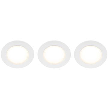 Northix Prigušljivi reflektor 230V 3000K 400 lm IP65 3 komada, bijela