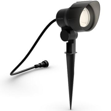 Philips Reflektor toplo bijela 600 lm, crna