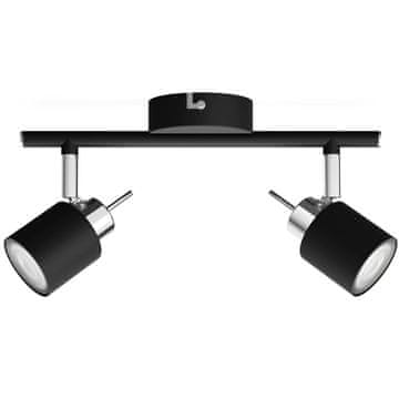 Philips Stropni reflektor s dvije podesive glave crna boja.