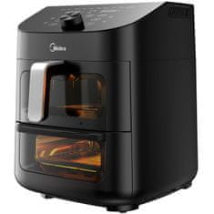 Midea Kombinacija friteze 2 u 1 s pećnicom 6,4 + 4,4 L