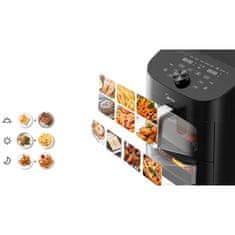 Midea Kombinacija friteze 2 u 1 s pećnicom 6,4 + 4,4 L