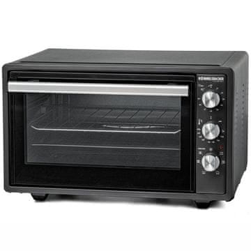 Rommelsbacher Mini pećnica 30 L s roštiljem i ražnjačem, proizvedeno u EU