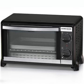 Rommelsbacher Mini pećnica 10 L, funkcija brzog timera, ušteda energije