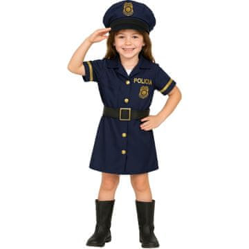 Fiestas Guirca Kostim Policajke za Djevojčice