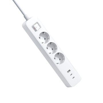 Xiaomi EU produžni kabel, 20W (2C1A), bijeli (64876)