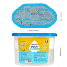 Nikcorp Odvlaživač zraka i sakupljač vlage za ormar i automobil, prijenosni set od 4 komada, apsorber vlage bez mirisa i struje