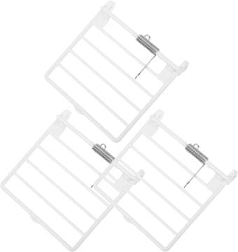 Nikcorp Vrata za kavez za golubove 3 kom, plastični jednosmjerni ulaz za golubinjak, otporna konstrukcija, jednostavna montaža