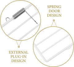 Nikcorp Vrata za kavez za golubove 3 kom, plastični jednosmjerni ulaz za golubinjak, otporna konstrukcija, jednostavna montaža