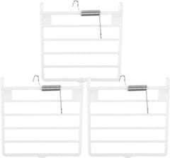 Nikcorp Vrata za kavez za golubove 3 kom, plastični jednosmjerni ulaz za golubinjak, otporna konstrukcija, jednostavna montaža