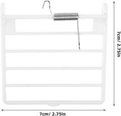 Nikcorp Vrata za kavez za golubove 3 kom, plastični jednosmjerni ulaz za golubinjak, otporna konstrukcija, jednostavna montaža