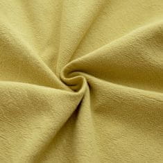 Nikcorp Ukrasne jastučnice 55x55 cm, set 4 komada, pamučne, žute s resicama, boho stil, 100% pamuk, dekorativne navlake za jastuke