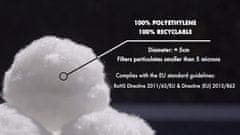 Nikcorp Filtracijske kuglice za bazen 1300 g zamjena za pijesak, uložak za pješčane pumpe, višekratne i perive, za bazene i akvarije