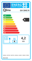 Qlima Plinski grijač GH3042R