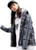 Nikcorp Bluemagic Jacket proljetno-jesenska jakna, unisex, crno-bijela, veličina L, vodootporna, prozračna i otporna na vjetar