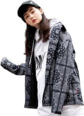 Nikcorp Bluemagic Jacket proljetno-jesenska jakna, unisex, crno-bijela, veličina L, vodootporna, prozračna i otporna na vjetar