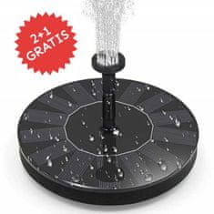 HOME & MARKER® Solarna vrtna fontana, 3 komada, na solarni pogon | F3ONTANA