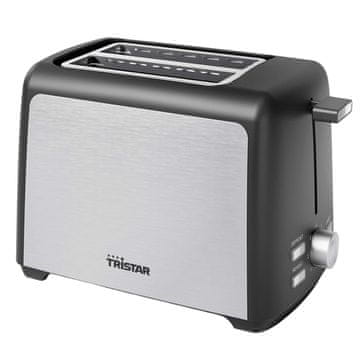 Tristar Kompaktni toster od nehrđajućeg čelika 800 W za 2 kriške