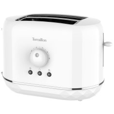 Terraillon Bijeli toster s dijamantnim dizajnom za 2 kriške 870 W