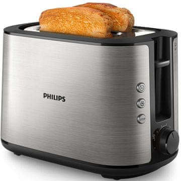 Philips Metalni toster 950 W za 2 kriške sa širokim otvorima