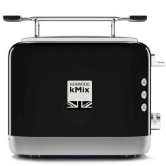 Kenwood Crni metalni toster za 2 kriške s funkcijom provjere pečenja