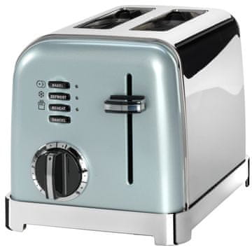 Cuisinart Zeleni toster od nehrđajućeg čelika za 2 kriške s 6 razina