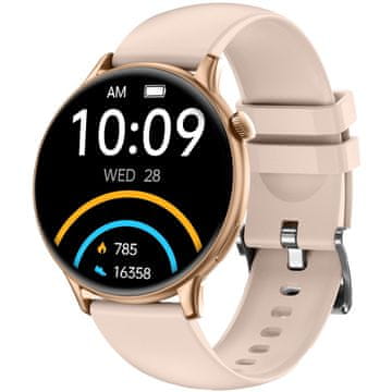 Ksix Pametni sat Core 2 AMOLED - ružičasti