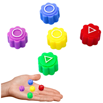 slomart Kockice za igru Gonggi LEAN TOYS - Squid Game, 5 komada