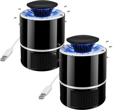 HOME & MARKER® LED ubijač komaraca, past za insekte bez kemikalija, tih, 2 kom, 20-50 m2 | A2NTIMOSQUITO