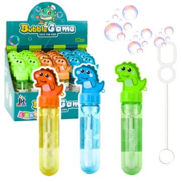slomart Mjehurići LEAN TOYS Dinosaur, 3 rupe, šareni, 30ml