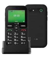 Doro Mobilni telefon Leva E10, crni (9045)
