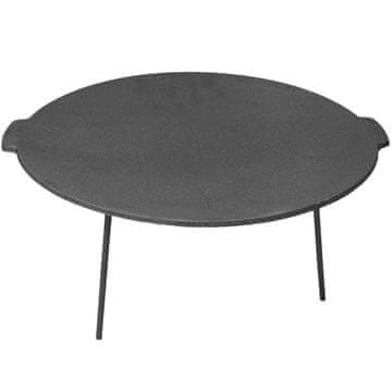 Mustang Tava za prženje od lijevanog željeza 45 cm s nogama