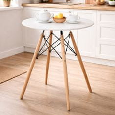 Aga Blagovaonski stol 60 cm Bijeli