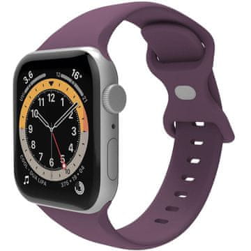 CELLY Silikonska narukvica za Apple Watch 38/40/41mm ljubičasta