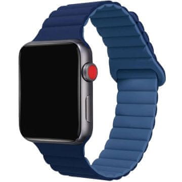 CELLY Narukvica za Apple Watch 42/44/45mm magnetska plava