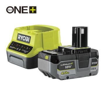 RYOBI RC18120-140X Starter set 18V ONE+, uključuje 1 x 18 V 4.0 Ah Lithium+ bateriju i brzi punjač