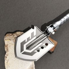 MG Folding Shovel sklopiva lopata, srebrna