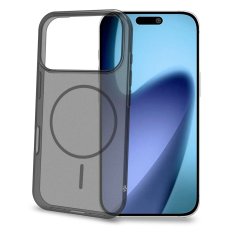 CELLY TPU futrola s pješčanom završnom obradom i MagSafe za iPhone 17 Pro crna