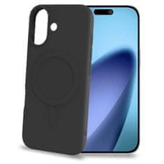 CELLY Mekana TPU maskica s silikonskim premazom i MagSafe za iPhone 17 crna