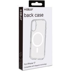 CELLY Prozirna TPU maska s MagSafe kompatibilnošću za iPhone 17