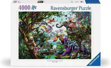Ravensburger Slagalica Tropski zmajevi Tate, 4000 dijelova