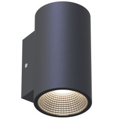 Northix Zidna LED svjetiljka IP65 3000K 2W 293lm Antracit