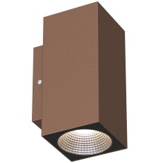 Northix Zidna LED svjetiljka IP65 3000K 6W 520lm Corten