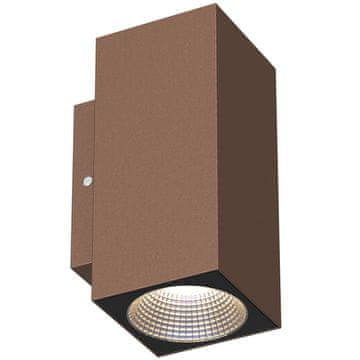 Northix Zidna LED svjetiljka IP65 3000K 6W 520lm Corten