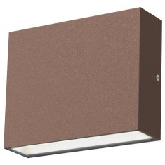 Northix Zidna LED svjetiljka IP54 3000K 4W 210lm Corten
