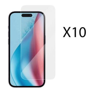 Champion Zaštitne folije od kaljenog stakla 033 mm 10 kom za iPhone 16 i 15 Pro