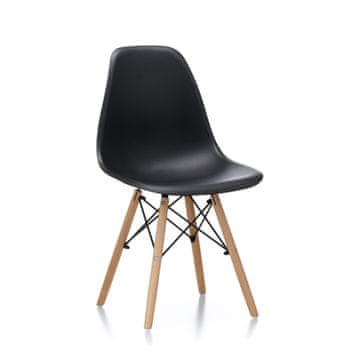 Aga Stolica za blagovaonicu Crna