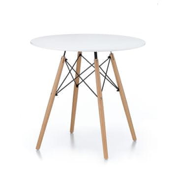 Aga Blagovaonski stol 80 cm Bijeli